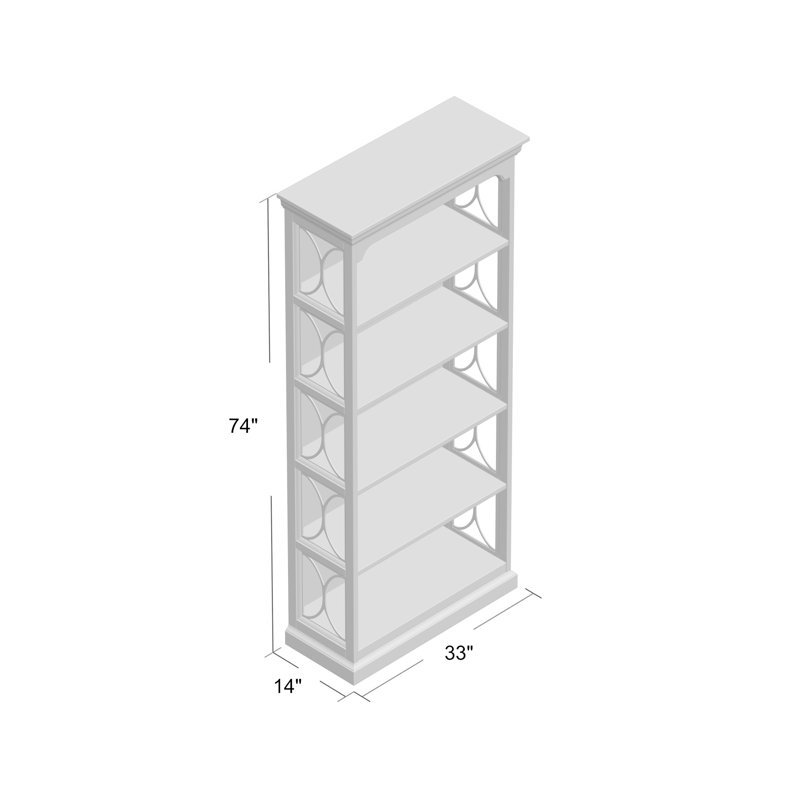 Birch Lane™ Sibylla Standard Bookcase & Reviews | Wayfair Birch Lane™ Sibylla Standard Bookcase & Reviews | Wayfair